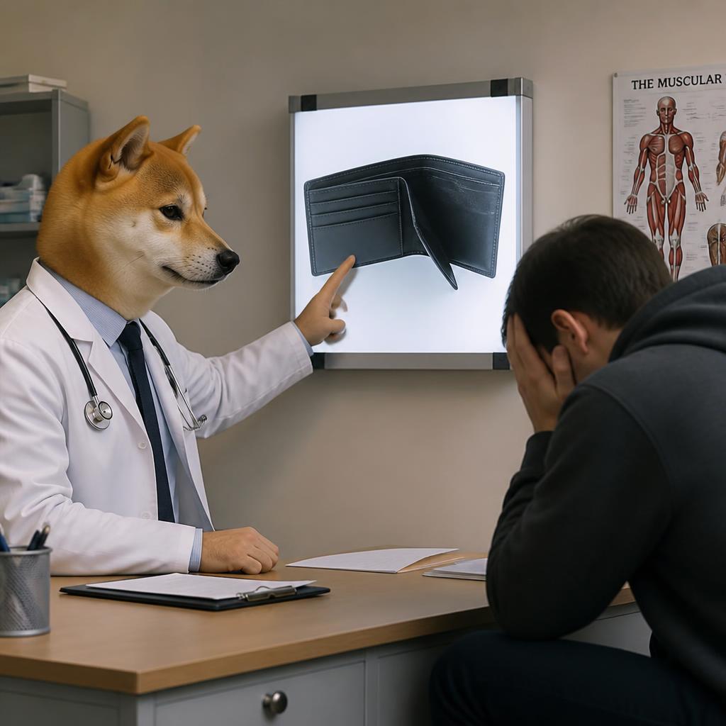 x-ray results: wallet is empty